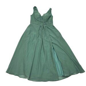 Lavetir Green Bridesmaid Wedding Dress Womens 14